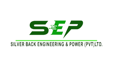 Silver Back Engineering & Power Logo