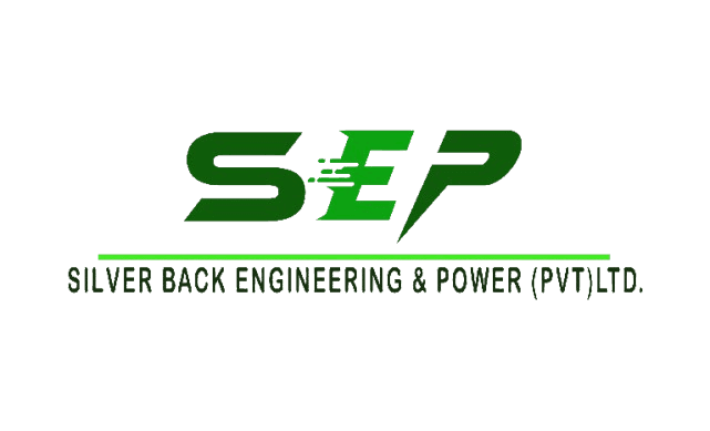 Silver Back Engineering & Power Logo